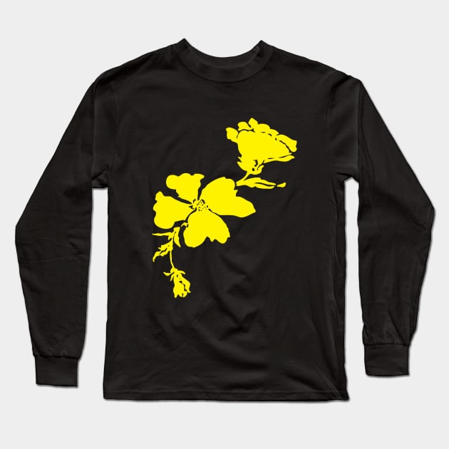 Picturesque Yellow Flower :) Long Sleeve T-Shirt by Myriel